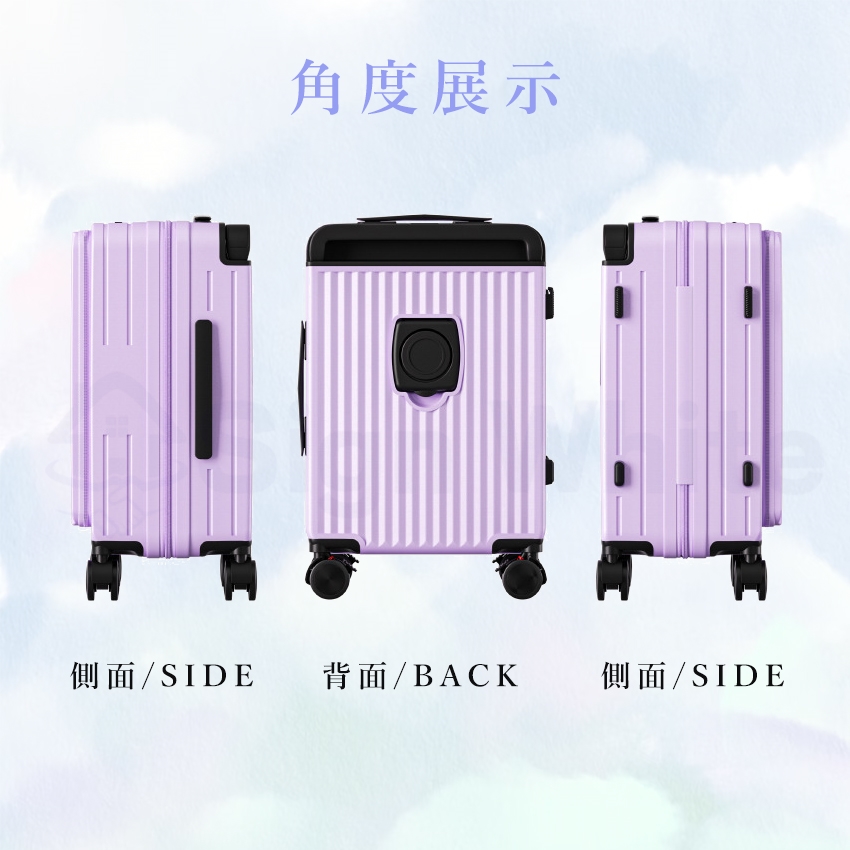 キャリーケース スーツケース 機内持ち込み フロントオープン 可愛い 多機能 楽天市場】スーツケース フロントオープン 機内持ち込み