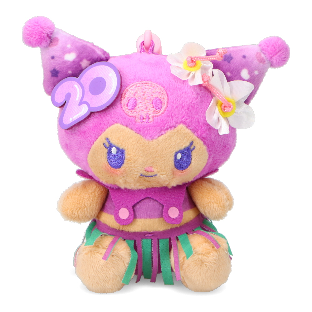 サンリオ SANRIO クロミ KUROMI ハワイ ストラップ 限定 日焼け クロミ ハワイアン雑貨 ハワイ雑貨 ハワイ限定 ハワイ直輸入