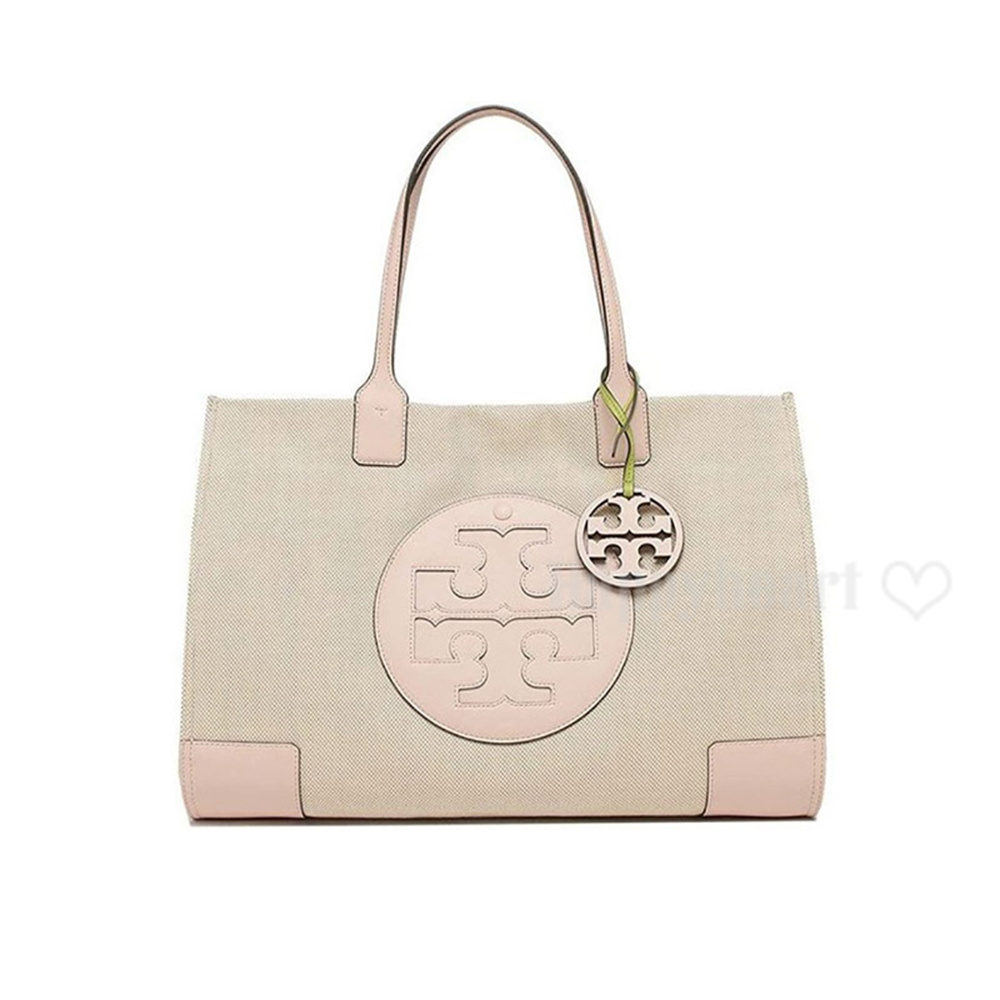 TORY BURCH（トリーバーチ） トートバッグ TORY BURCH SHELL PINK ELLA