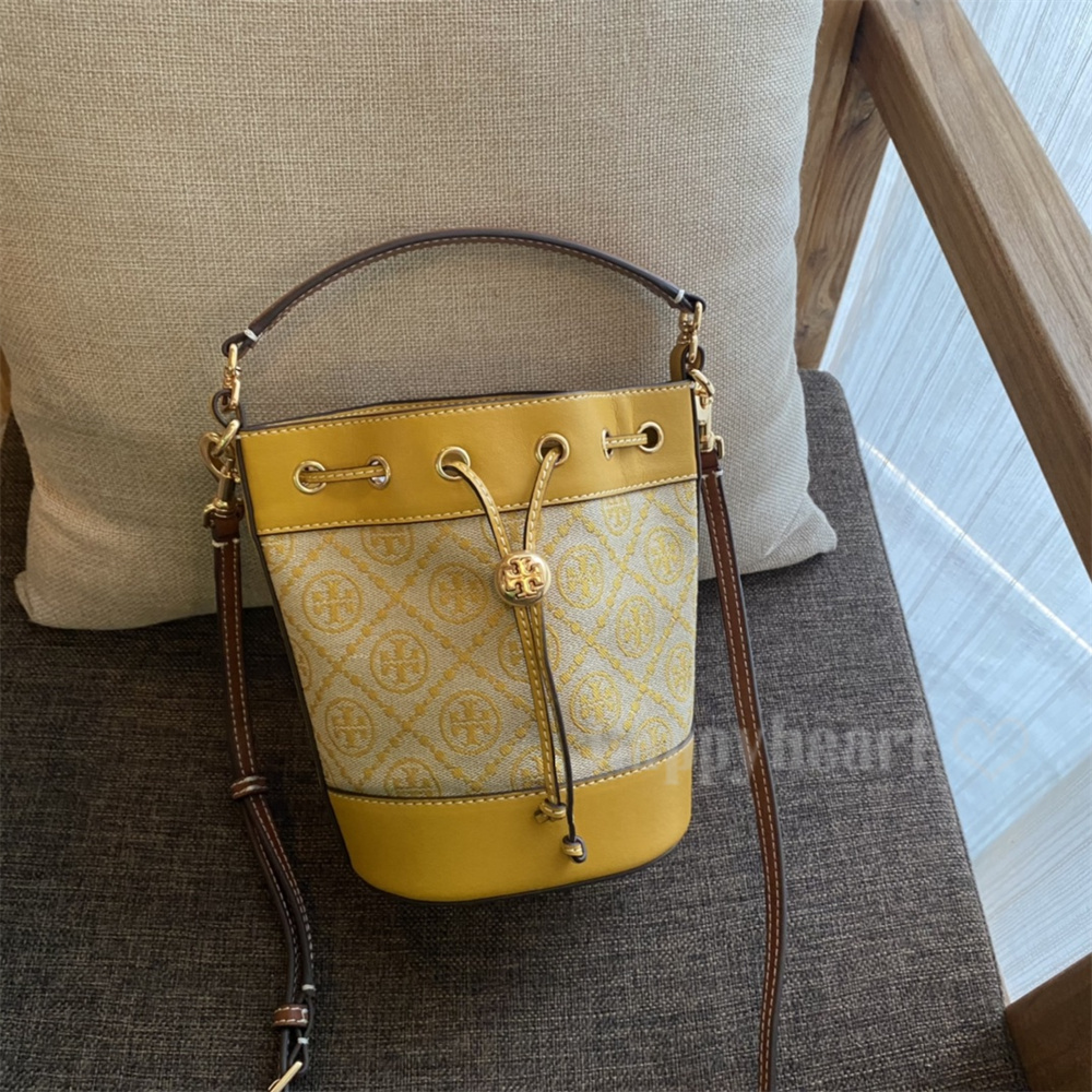 TORY BURCH トリーバーチ Tモノグラム ジャカード バケット