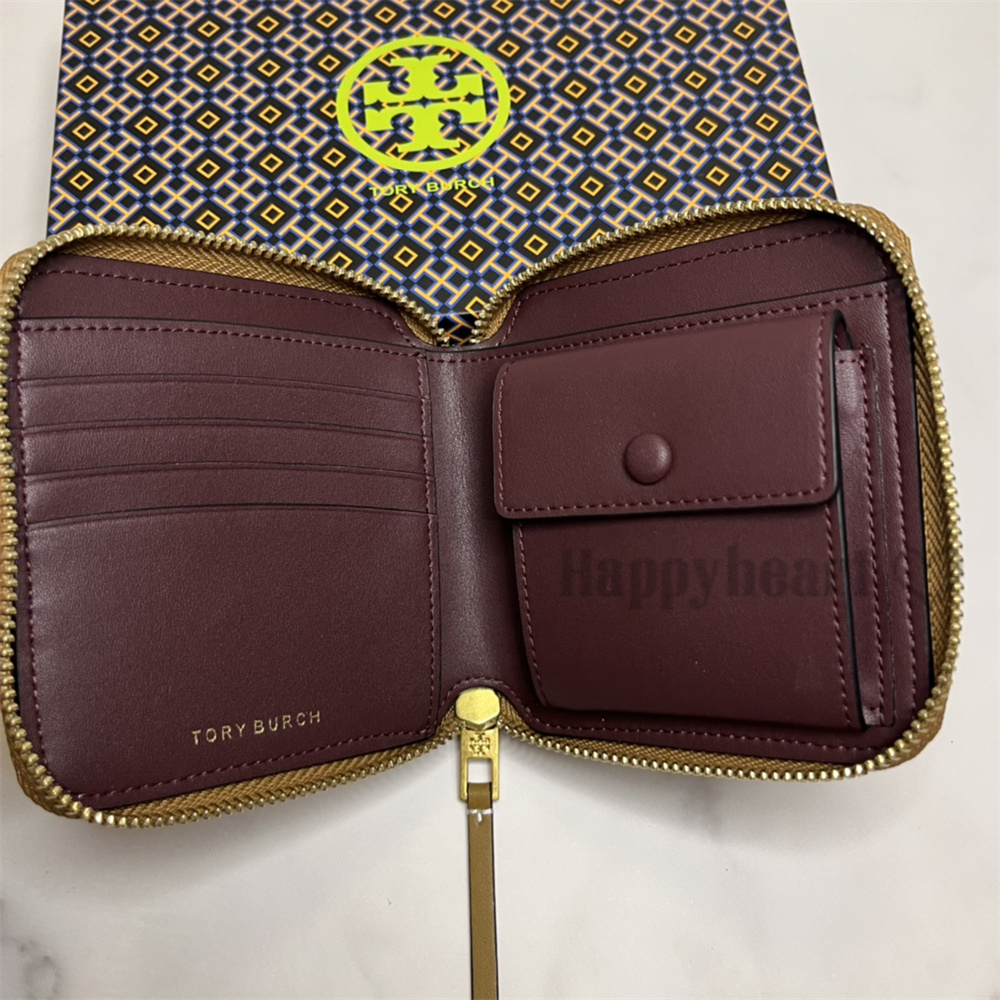 トリーバーチ TORY BURCH T モノグラム ジャガード バイフォルド ウォレット 二つ折り財布 バイフォールド ウォレット ラウンドファスナー  ミニ財布 : hxqxy35 : happyheart - 通販 - Yahoo!ショッピング