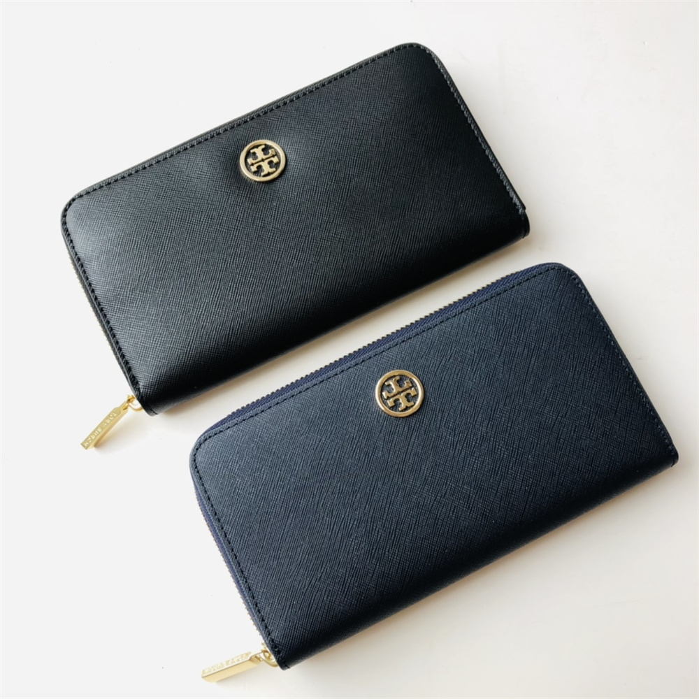 TORY BURCH ROBINSON トリーバーチ 長財布 ラウンドファスナー 牛革 レザー メンズ レディース 母の日 プレゼント