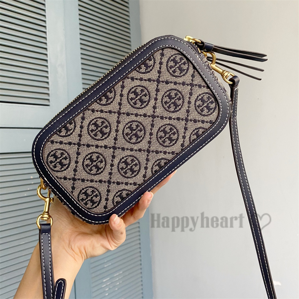 トリーバーチ TORY BURCH Tモノグラム ミラー ミニクロスボディバッグ レディース T Monogram ジャカード 斜め掛けバッグ ギフト 贈り物｜happyheart｜03