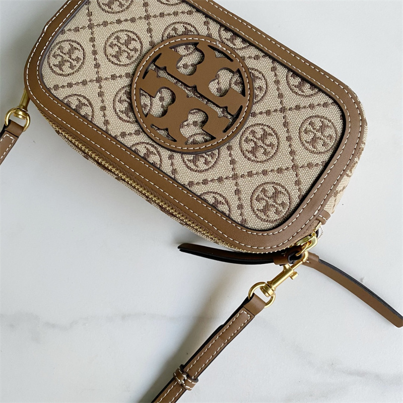 トリーバーチ TORY BURCH Tモノグラム ミラー ミニクロスボディバッグ レディース T Monogram ジャカード 斜め掛けバッグ ギフト 贈り物｜happyheart｜10