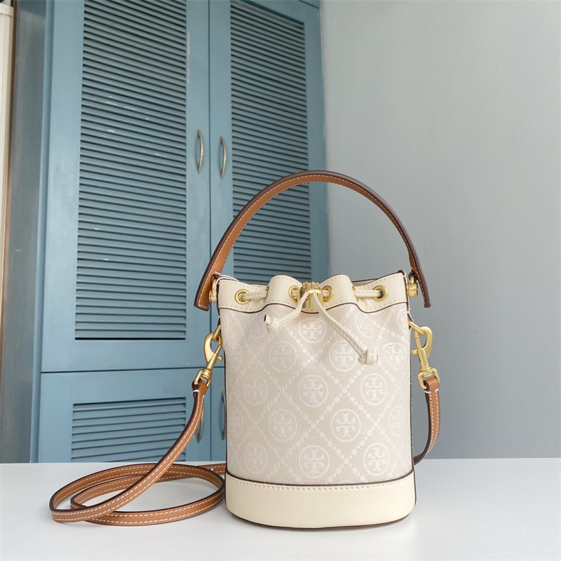 *大人気*【TORY BURCH】Tモノグラム ジャカード バケットバッグ TORY BURCH トリーバーチ Tory Burch バケットバッグ T