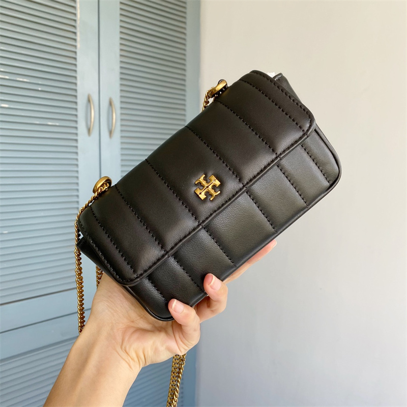 Tory Burch トリーバーチ キラ フラップ ミニショルダーバッグ Kira 斜め掛けバッグ レディース Tモノグラム ショルダーバッグ ギフト