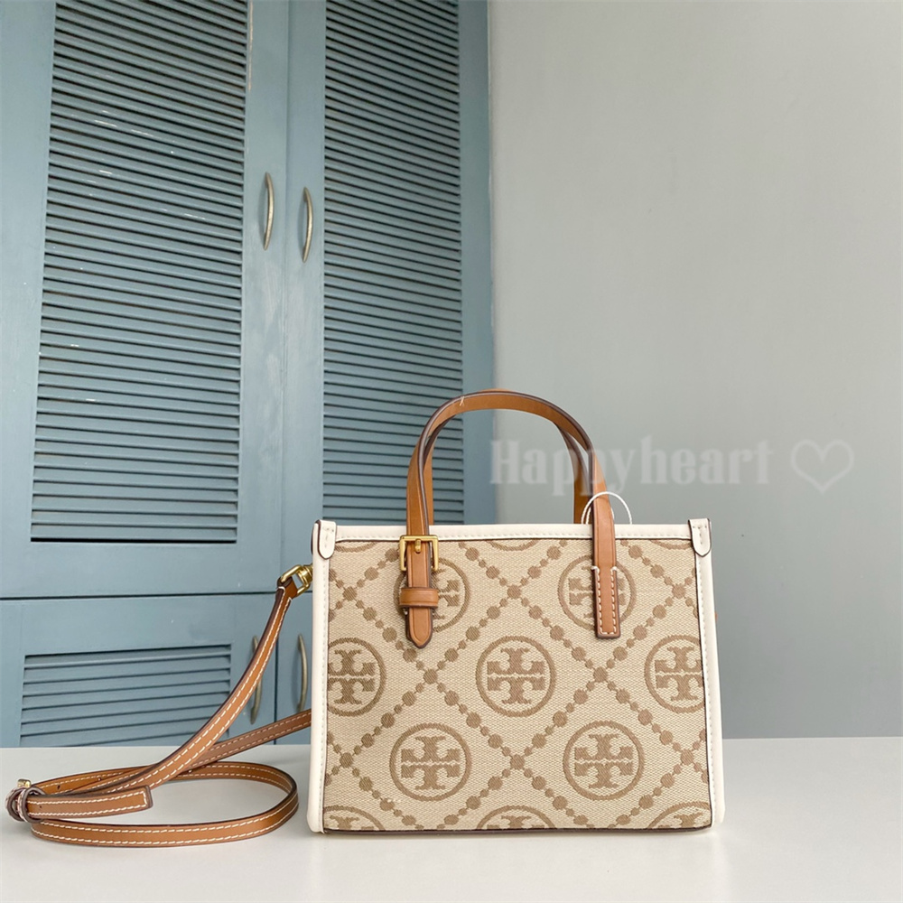 【Tory Burch】Tモノグラム コントラスト バケットバッグ emboss Tory Burch】Tモノグラム コントラスト バケットバッグ emboss