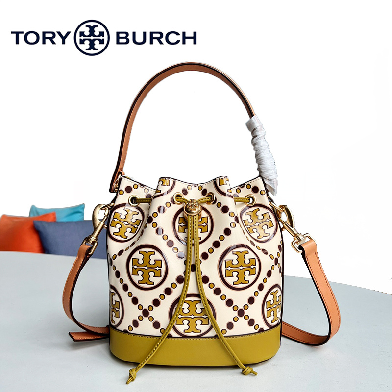 Tory Burch トリーバーチ バケットバッグ ハンドバッグ レディース バッグ Tモノグラム ジャカード T Monogram ショルダーバッグ  クリスマス プレゼント : hxqxy104 : happyheart - 通販 - Yahoo!ショッピング