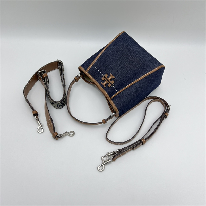 トリーバーチ　ハンドバッグ　Tモノグラム　2way 　キャンバス　レザー TORY BURCH トリーバーチ キャンバス レザー 2WAYバッグ ハンド