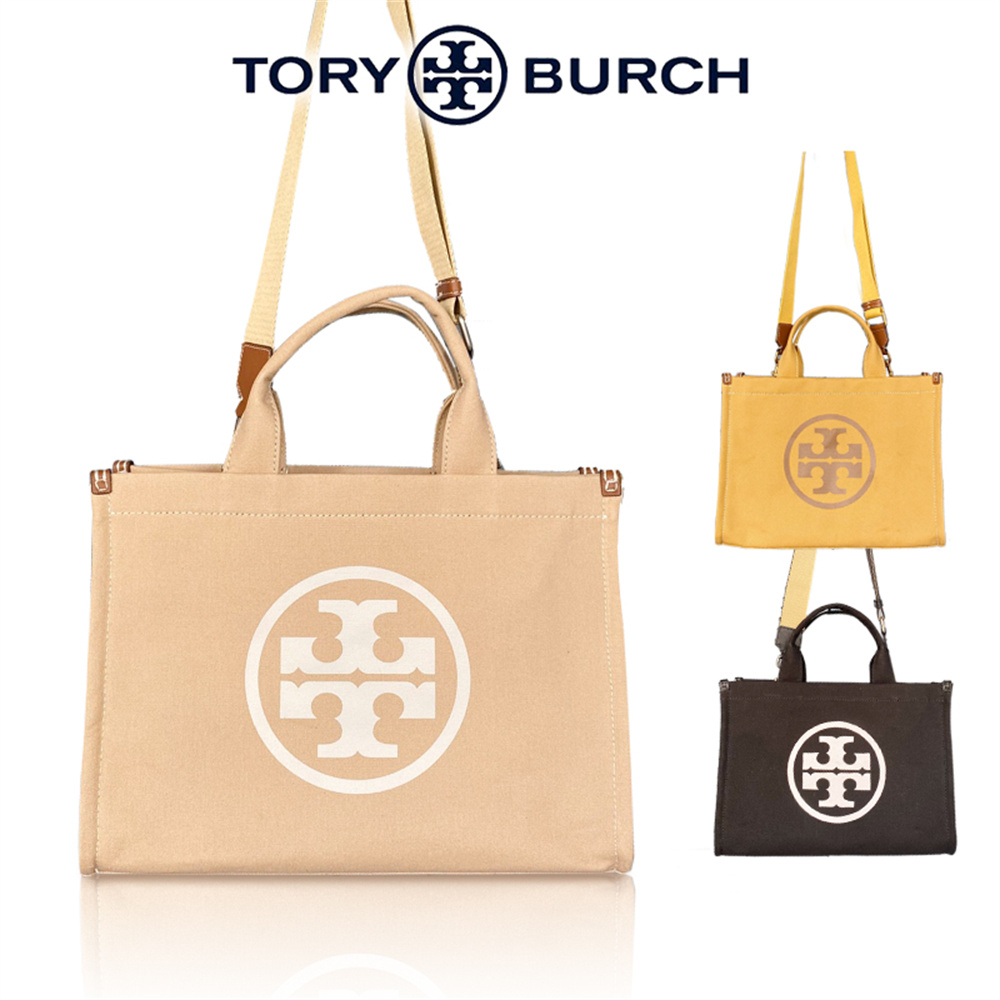 TORY BURCH トリーバーチ トートバッグ ELLA エラ キャンバス スモールトート レディース ショルダーバッグ クロスボディ 鞄  プレゼント 贈り物 : hxqxy184 : happyheart - 通販 - Yahoo!ショッピング