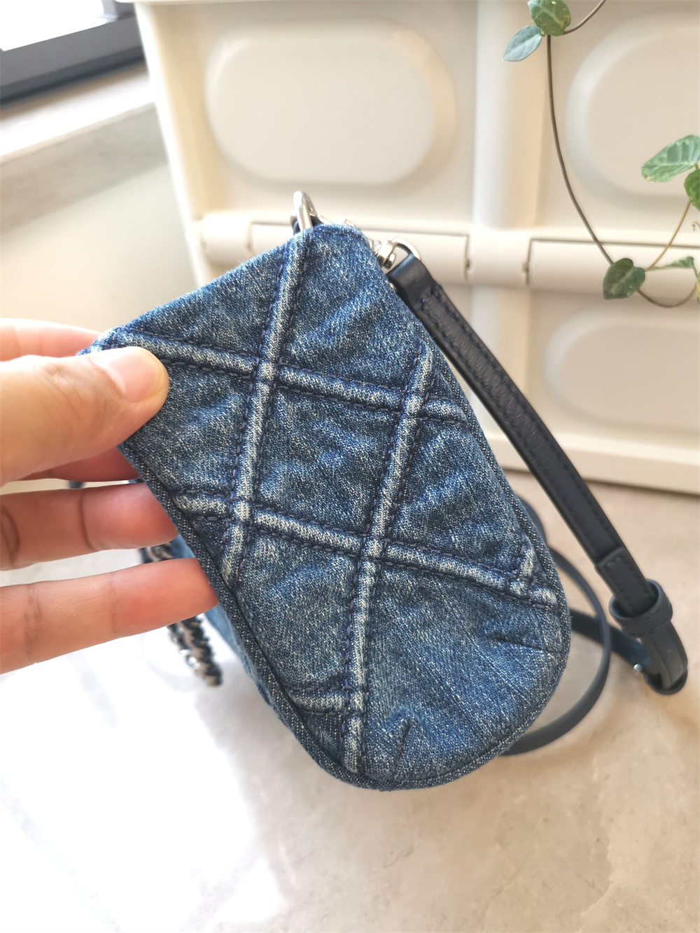 Tory Burch(トリーバーチ)デニム ハンドバッグ ショルダーバッグ TORY BURCH トリーバーチ フレミング FLEMING レディース