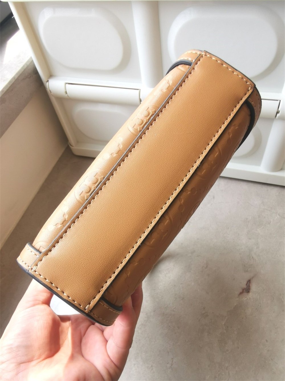 TORY BURCH（トリーバーチ） Tモノグラム ジャカード ミニトート