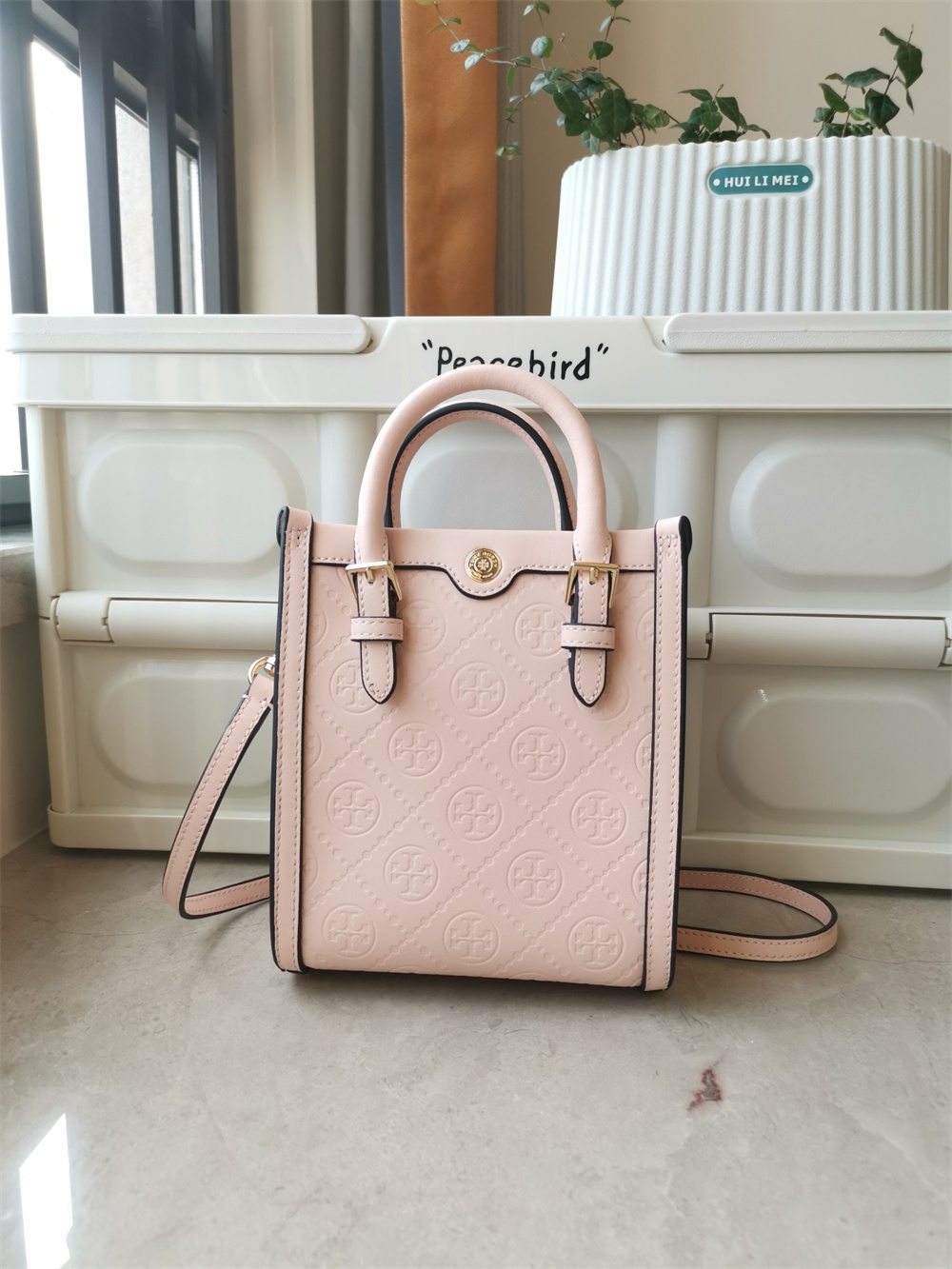 TORY BURCH トリーバーチ Tモノグラム ジャカード ミニトート