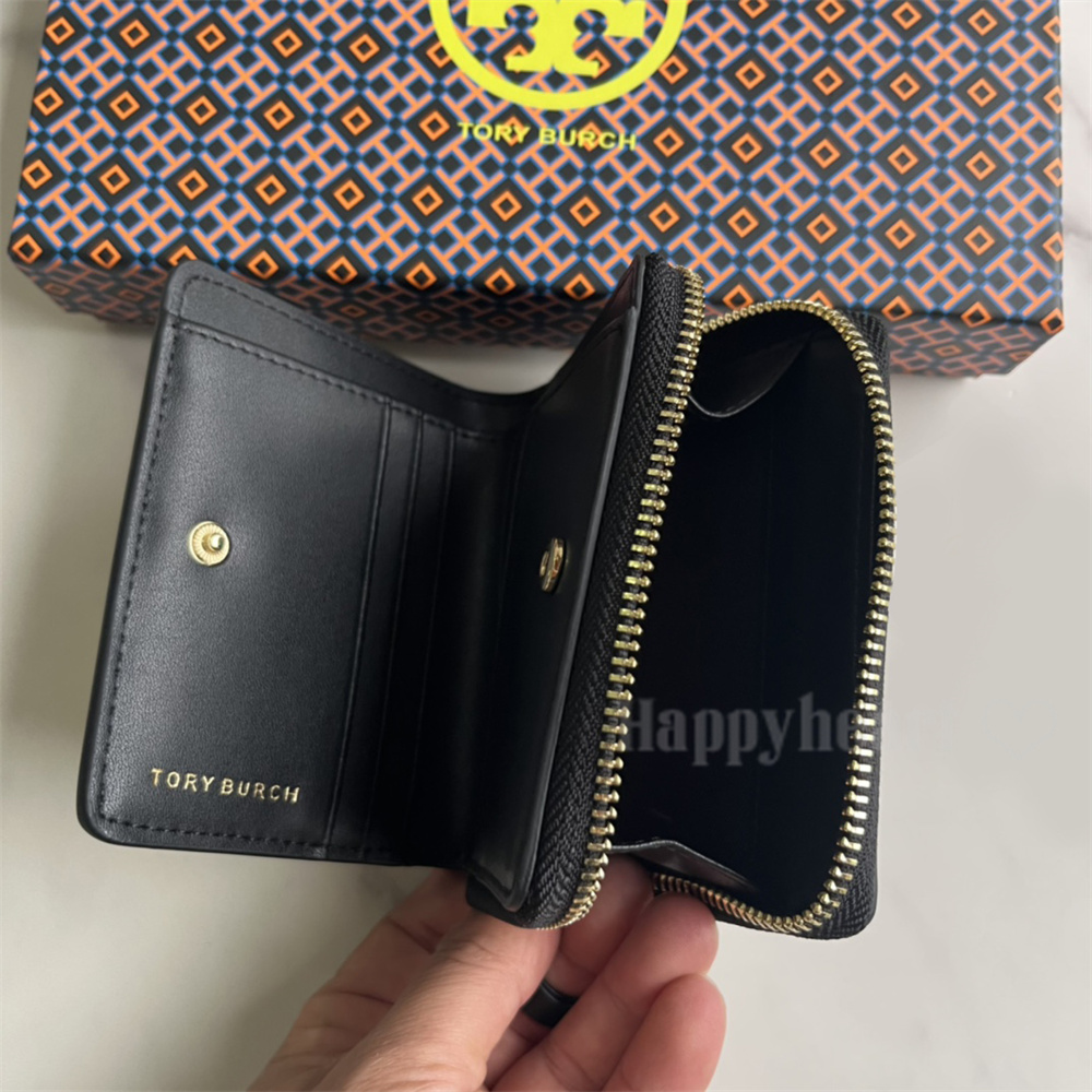 Tory Burch ブラック二つ折り財布 TORY BURCH ブラック 二つ折り財布 - メルカリ