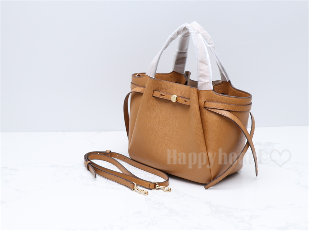 TORY BURCH トリーバーチ ROMY PEBBLED SATCHEL スモール ロミ