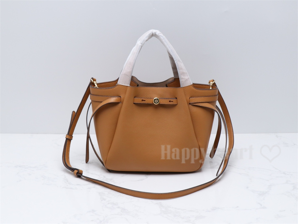 TORY BURCH トリーバーチ ROMY PEBBLED SATCHEL スモール ロミ