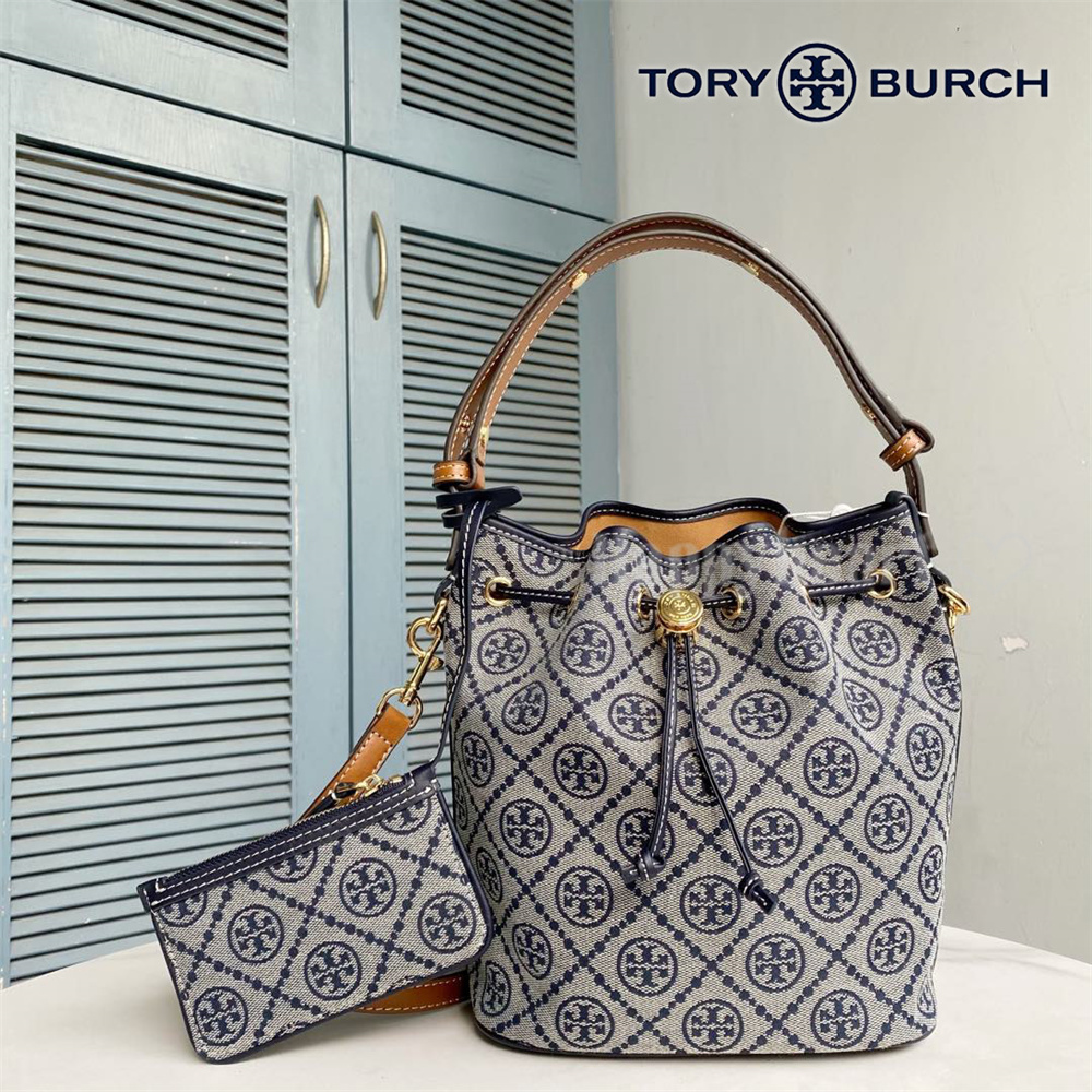 TORY BURCH バケットバッグ モノグラム TORY BURCH（トリーバーチ） TORY BURCH MONOGRAM Tモノグラム