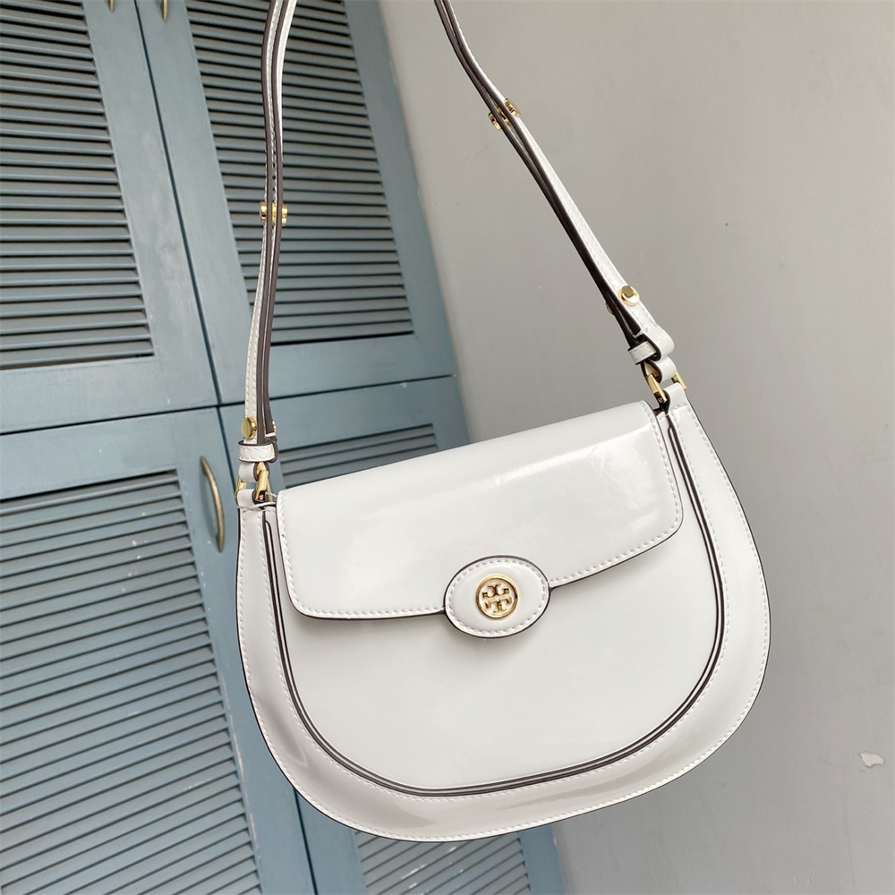 Tory Burch★ロビンソン スパッツォラート ミニ ハンドバッグ TBロビンソン スパッツォラート スモール トップハンドル バッグ