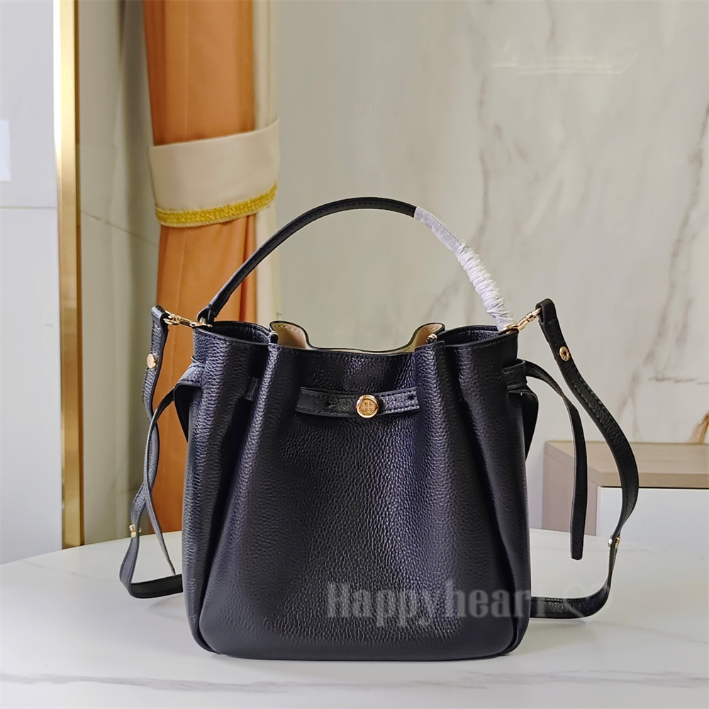 TORY BURCH トリーバーチ ROMY PEBBLED BUCKET BAG スモール