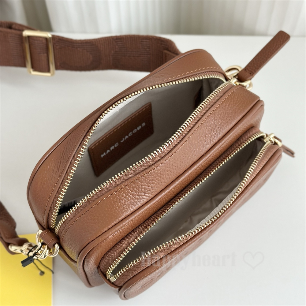 MARC JACOBS ベージュ レザー ボディバッグ THE LEATHER CROSSBODY BAG/ザ レザー クロスボディ バッグ