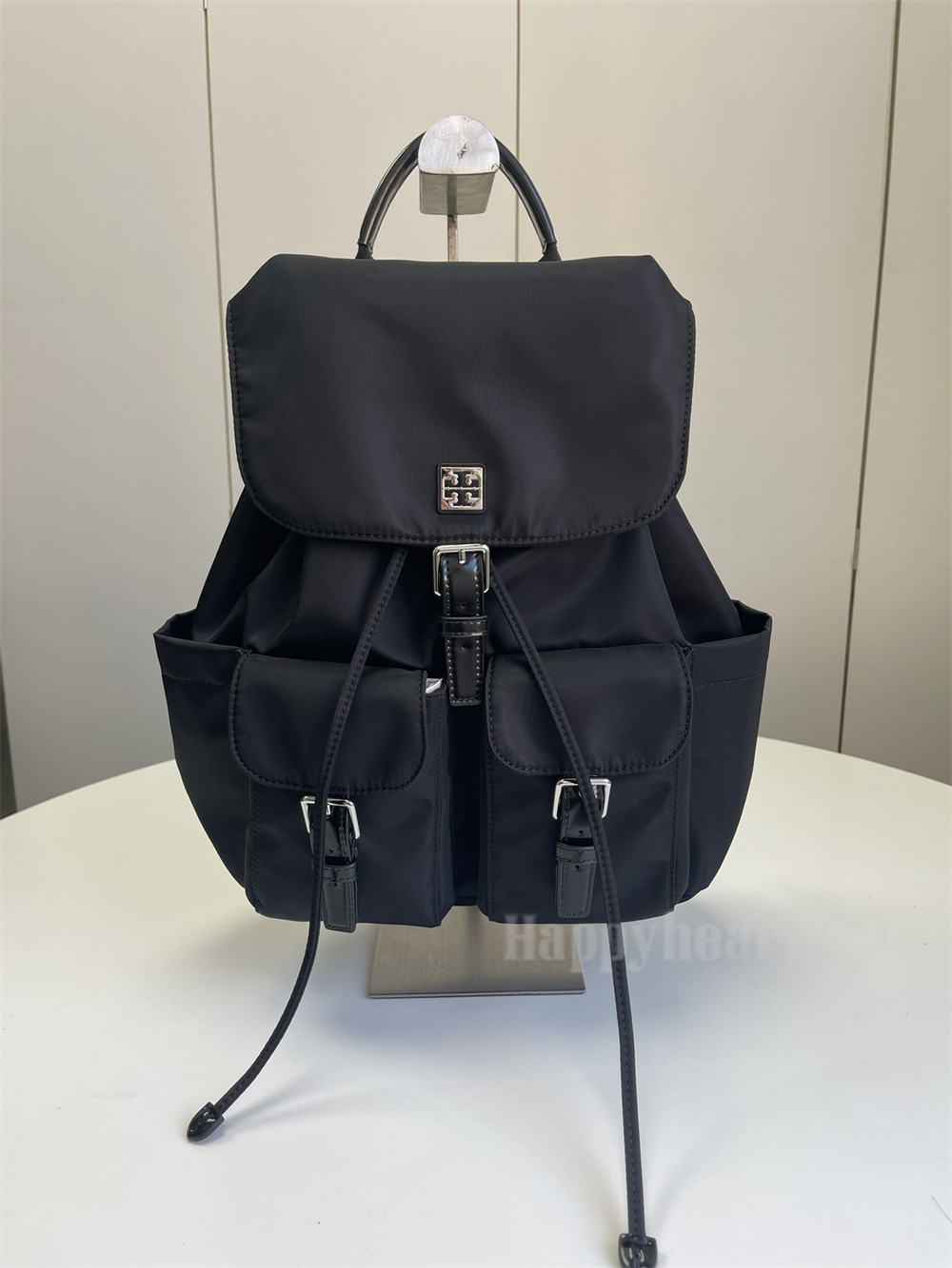 トリーバーチ　ヴァージニア バックパック　リュック　ブラック　ナイロン　軽量 トリーバーチ TORY BURCH TORY BURCH バックパック ヴァージニア