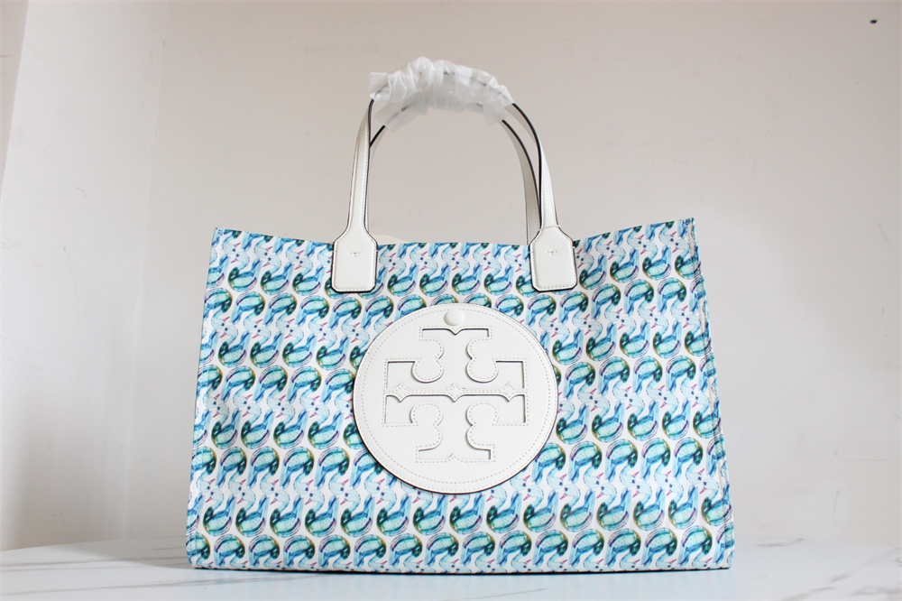 国内直営**Tory Burch**エラ プリント スモール トートバッグ エラ プリント スモール トートバッグ: レディース トートバッグ