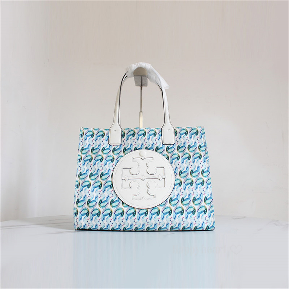 【極美品】Tory Burch ELLA レオパード トートバッグ キャンバス TORY BURCH トリーバーチ バッグ キャンバス レザー エラ