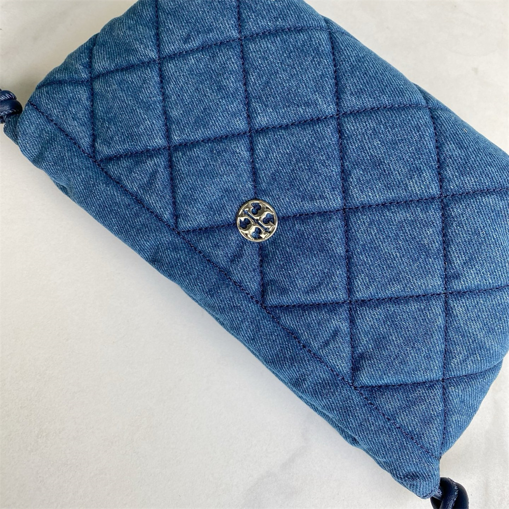 TORY BURCH トリーバーチ WILLA ホーボーバッグ デニム チェーン