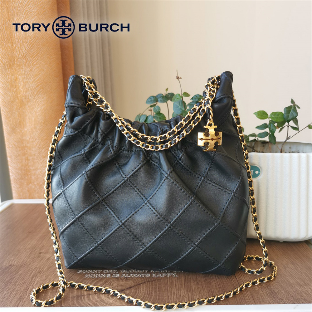 TORY BURCH トリーバーチ FLEMING SUEDE HOBO フレミング