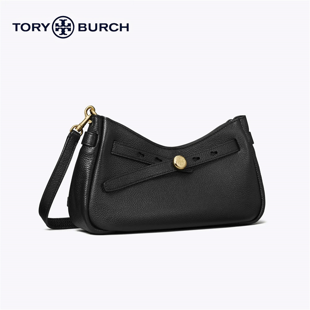 TORY BURCH（トリーバーチ） ROMY PEBBLED TOP ZIP CROSS BODY ロミー