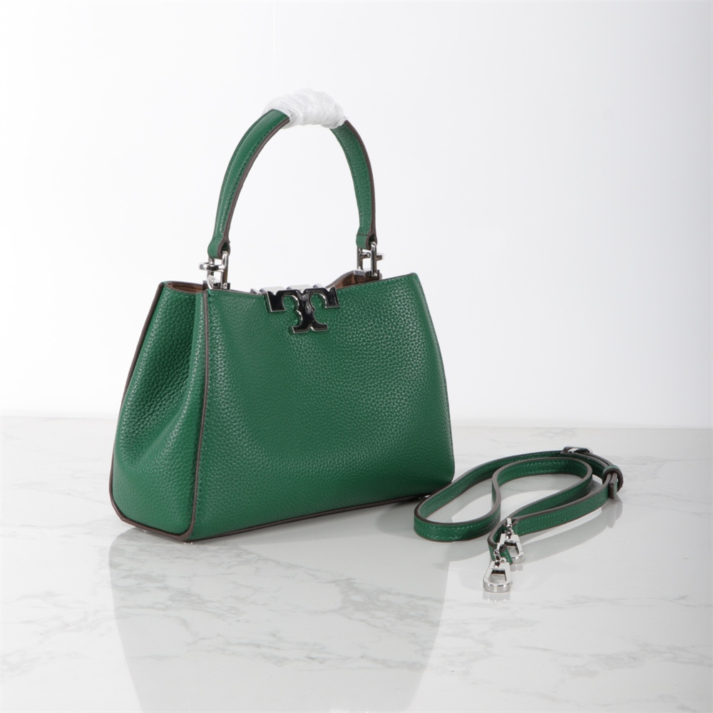TORY BURCH（トリーバーチ） ELEANOR PEBBLED MINI SATCHEL 2way ミニ