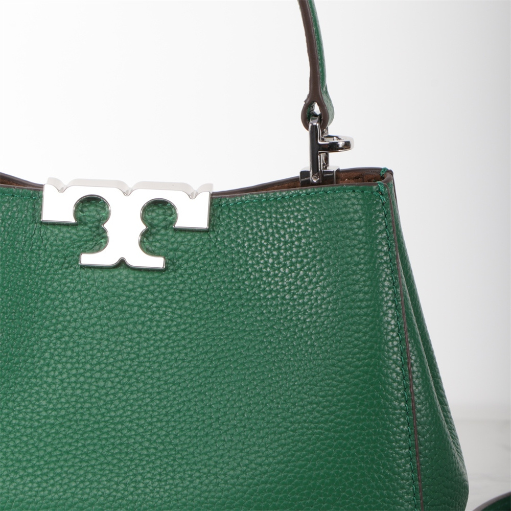 TORY BURCH（トリーバーチ） ELEANOR PEBBLED MINI SATCHEL 2way ミニ