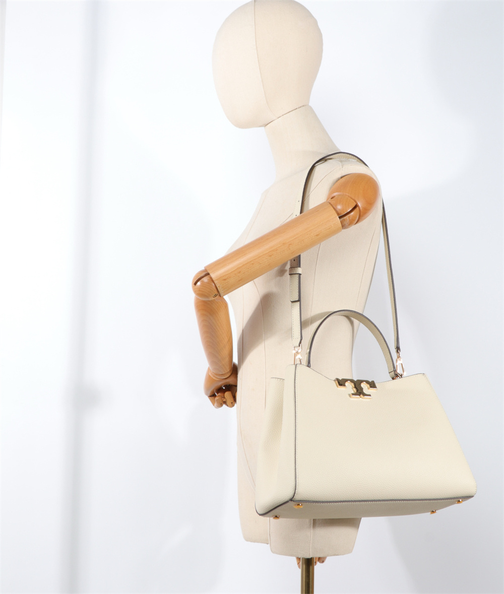 TORY BURCH（トリーバーチ） ELEANOR PEBBLED MINI SATCHEL 2way ミニ