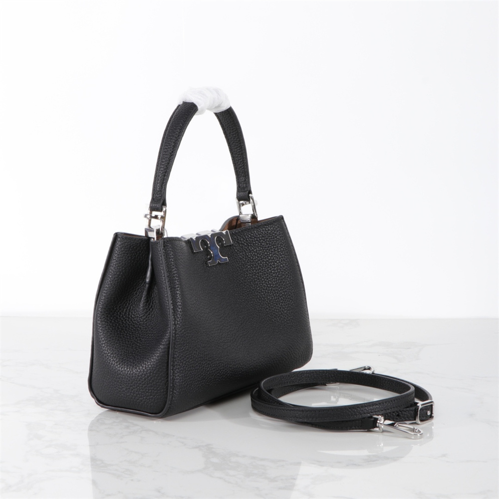 TORY BURCH（トリーバーチ） ELEANOR PEBBLED MINI SATCHEL 2way ミニ