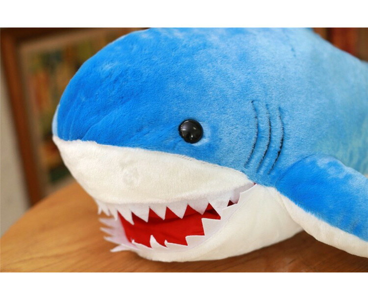 作家様　サメ　ぬいぐるみ　一点物　アートドール　鮫　水族館　海　ブライス　人形 送料無料 サメぬいぐるみ 水族館 抱き枕 グッズ お昼寝枕 可愛い 鮫