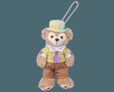 【新品タグ付】ダッフィー　ぬいぐるみバッジ イースター2020 4種　TDS限定 新品タグ付】ダッフィー ぬいぐるみバッジ イースター2020 4種