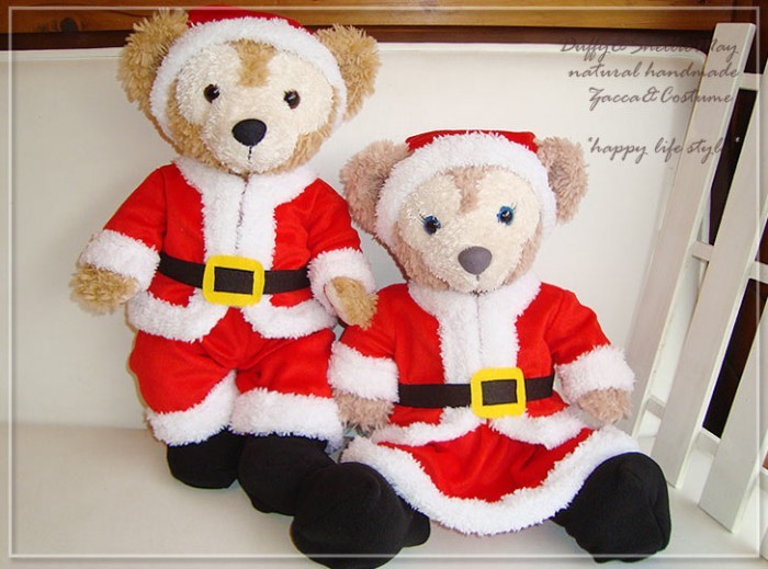 ディズニーシー　ダッフィ　シュリーメイ　Sサイズ　クリスマス　コスチューム　ペア ディズニーシー ダッフィ シュリーメイ Sサイズ クリスマス