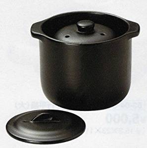 電子レンジ用炊飯器 セラクック黒 1.5合 萬古焼 炊飯鍋 土鍋 ごはん鍋