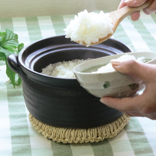 IHご飯鍋2合 IHマルチ土鍋 二重蓋 炊飯鍋 ごはん鍋 送料無料（北海道