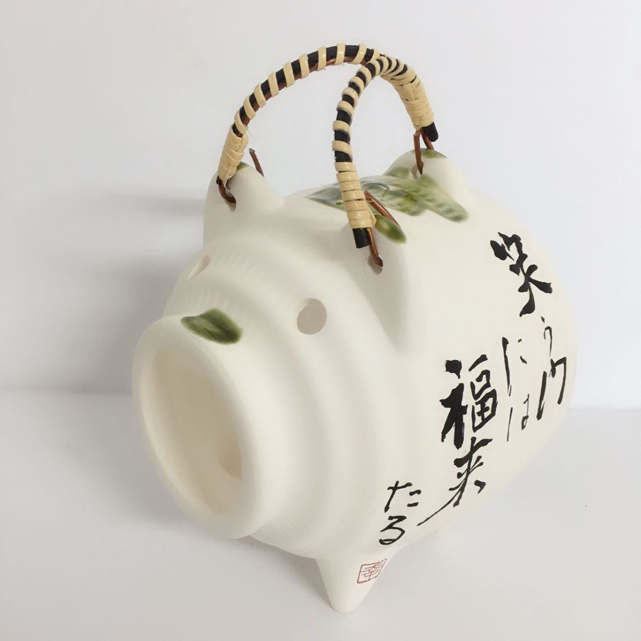 蚊取り器 白豚 蚊取り豚 線香入れ 多種類から選べる仕様 万古焼 蚊遣り