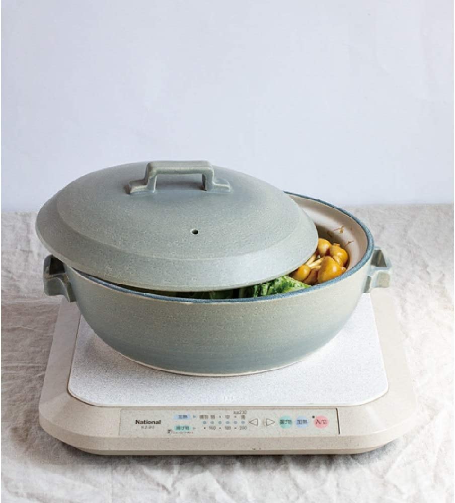 Tstyle IH土鍋9号（金属板入）4-5人用 3L おしゃれ土鍋 TOJIKI TONYA