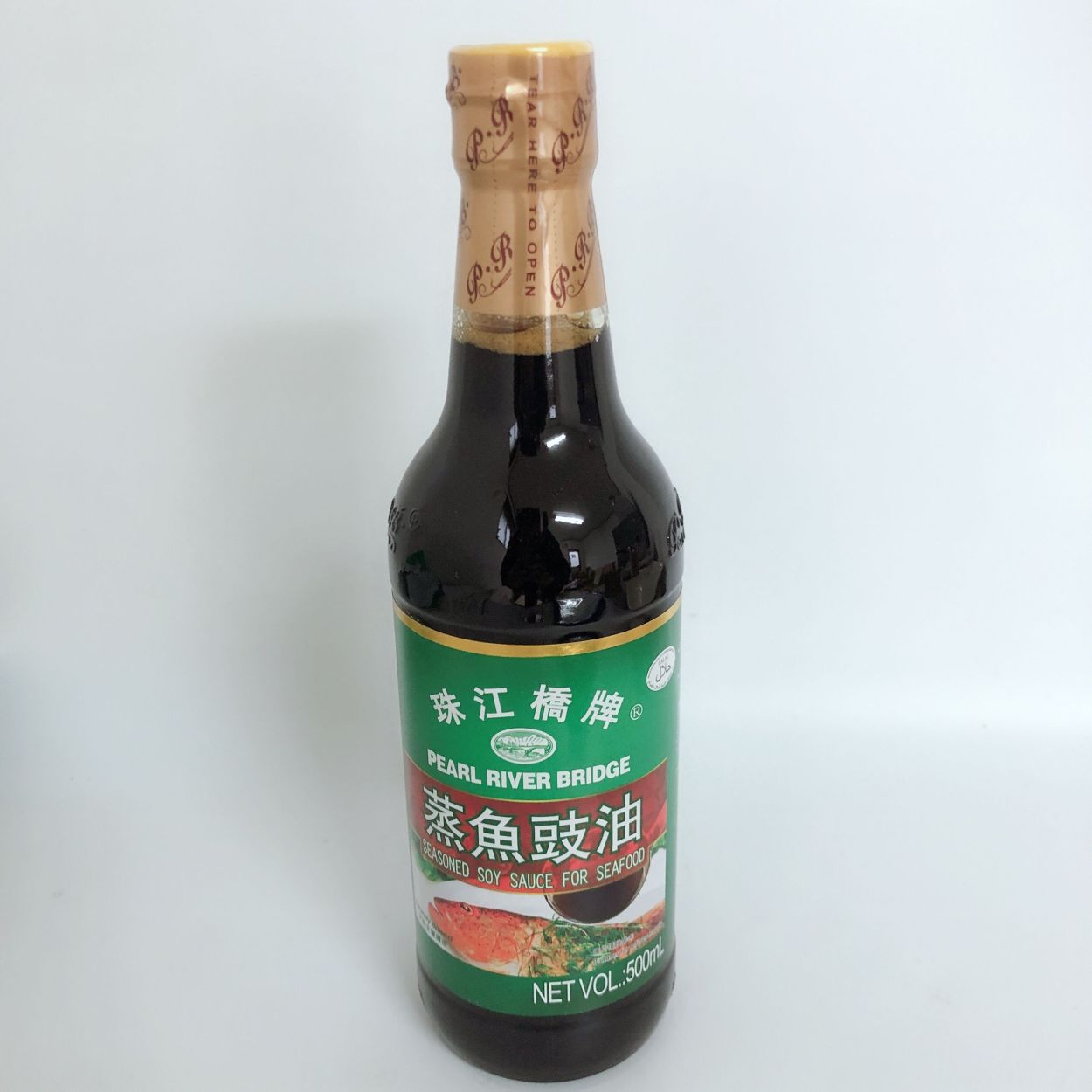 品質検査済 珠江橋蒸魚鼓油 500ml 中国醤油 中華食材 冷凍商品と同梱不可 しょうゆ
