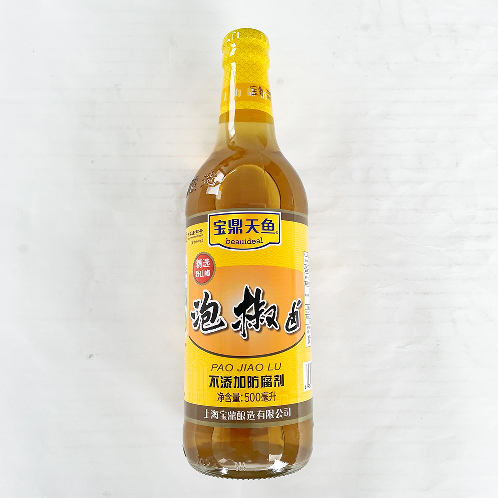 宝鼎泡椒鹵 500ml 中国産　中華調味料 中華食材 冷凍商品と同梱不可