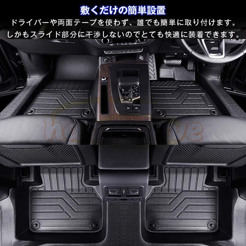三菱デリカミニ　前期型　ユアーズ　３Dラバーフロアマット　前後セット 予] 新型 デリカミニ BA1/2/5/6A 専用 3Dマットセット 2PCS 【フロント