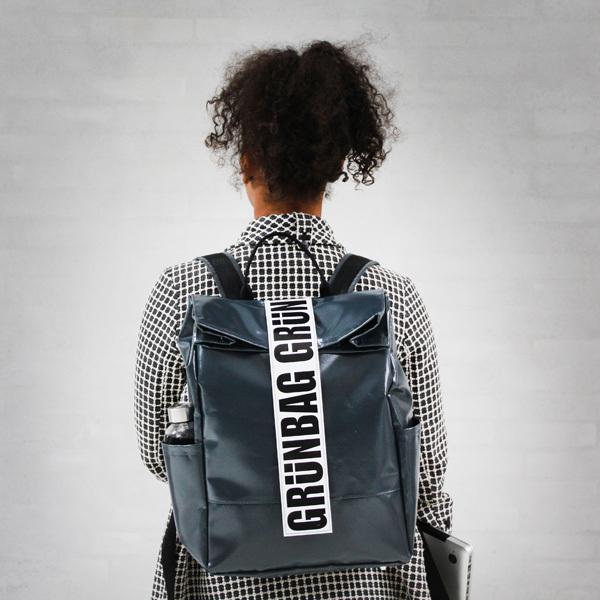 GRUNBAG グリュンバッグ Backpack Alden バックパック 大容量 多機能 北欧 リュック バッグ 軽量 デイバッグ サステナブル  耐久性 A4 デンマーク 旅行 通学 : abp050 : HappyTime Yahoo!店 - 通販 - Yahoo!ショッピング