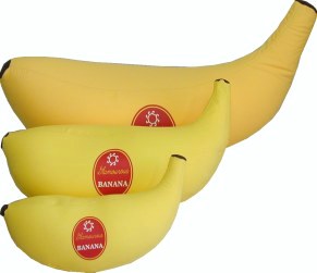 抱き枕 ビーズクッション・バナナクッション Lサイズ :PBB-3:ハッピータイム - 通販 - Yahoo!ショッピング