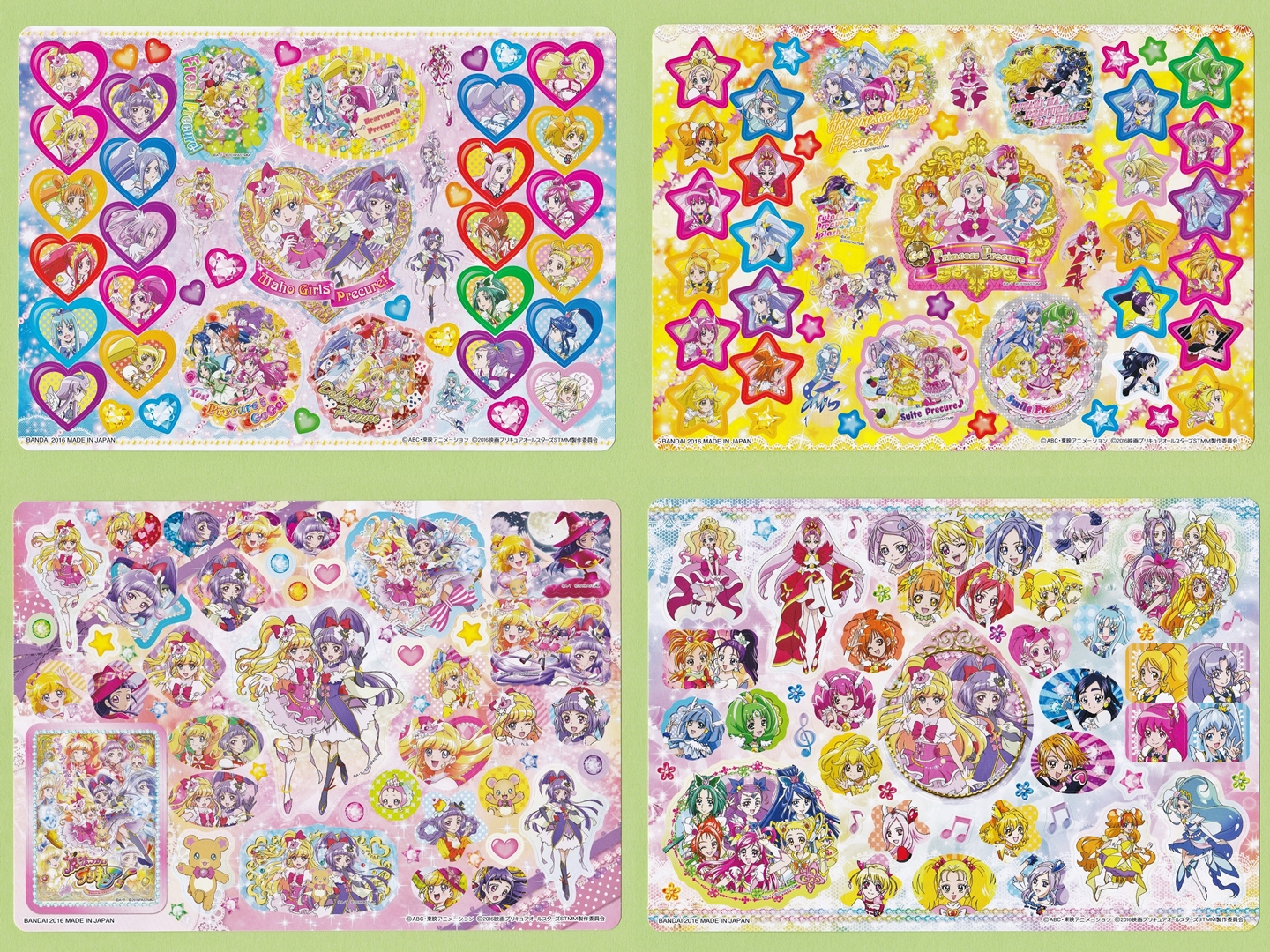 プリキュアオールスターズ BIGサイズステッカー プリキュアドリーム