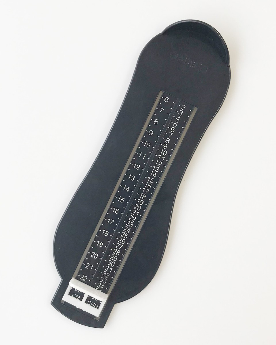 キッズ フットメジャー OMNES 6cm〜22cm 北欧カラー 子供 足のサイズ 測定器 フットスケール 便利グッズ