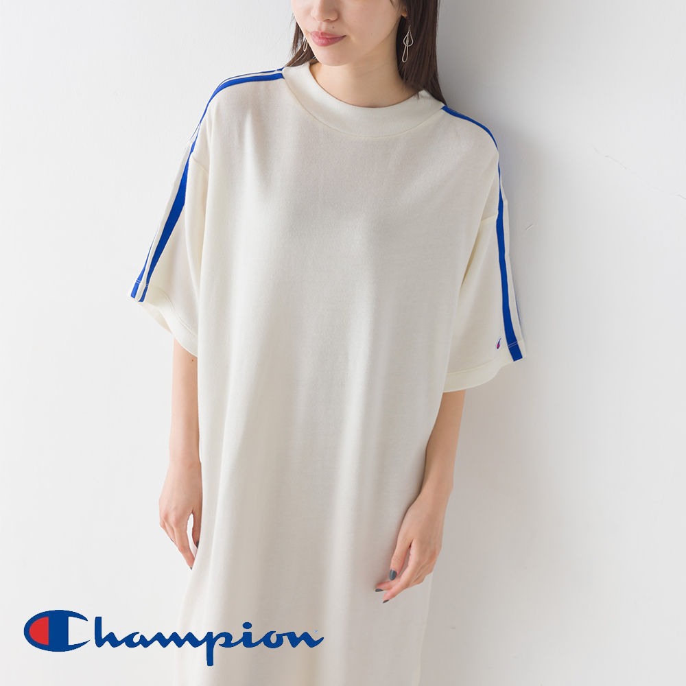 Champion ウィメンズ ショートスリーブスウェットワンピース