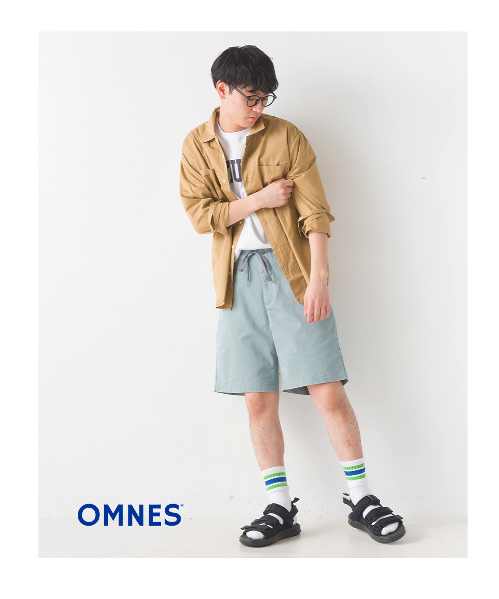 OMNES Another Edition メンズ 製品洗いタイプライターワークシャツ 長袖シャツ カジュアルシャツ Mサイズ Lサイズ mens｜haptic｜11